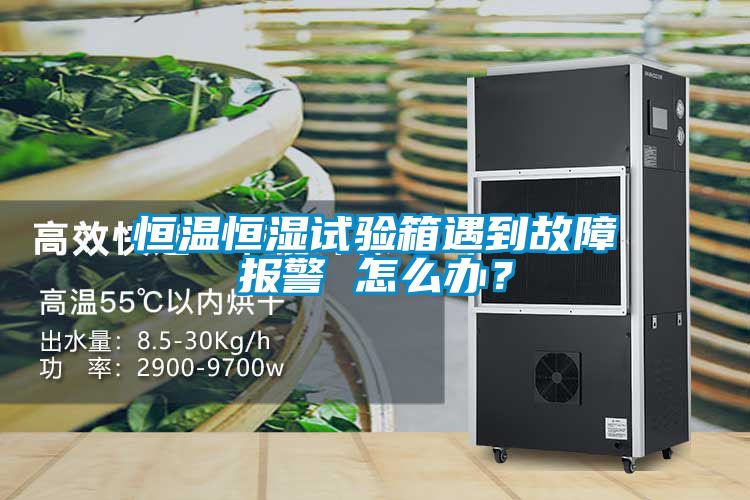 恒溫恒濕試驗(yàn)箱遇到故障報(bào)警 怎么辦？