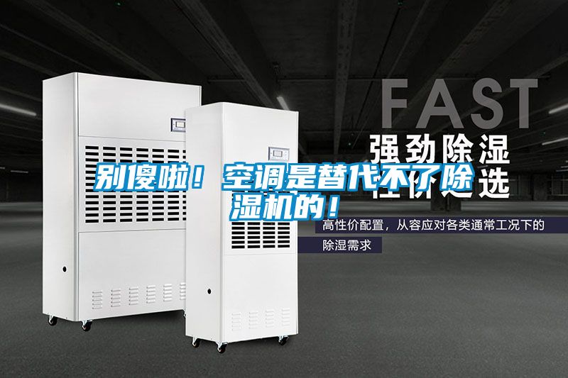 別傻啦！空調(diào)是替代不了除濕機的！