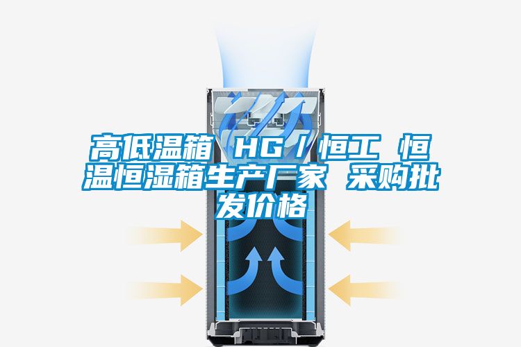 高低溫箱 HG/恒工 恒溫恒濕箱生產(chǎn)廠家 采購批發(fā)價格