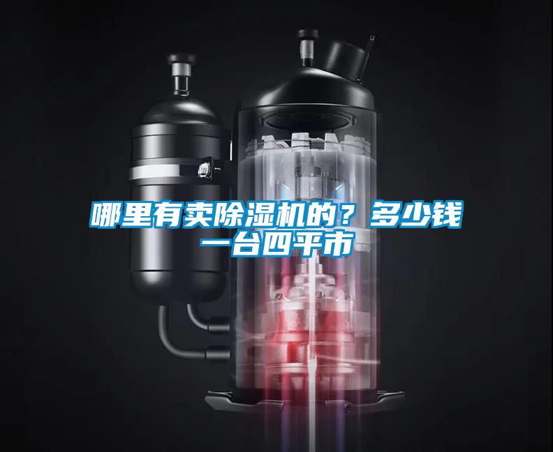 哪里有賣除濕機的？多少錢一臺四平市