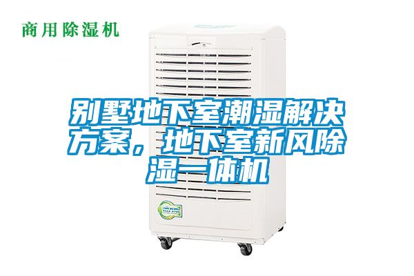 別墅地下室潮濕解決方案，地下室新風(fēng)除濕一體機(jī)