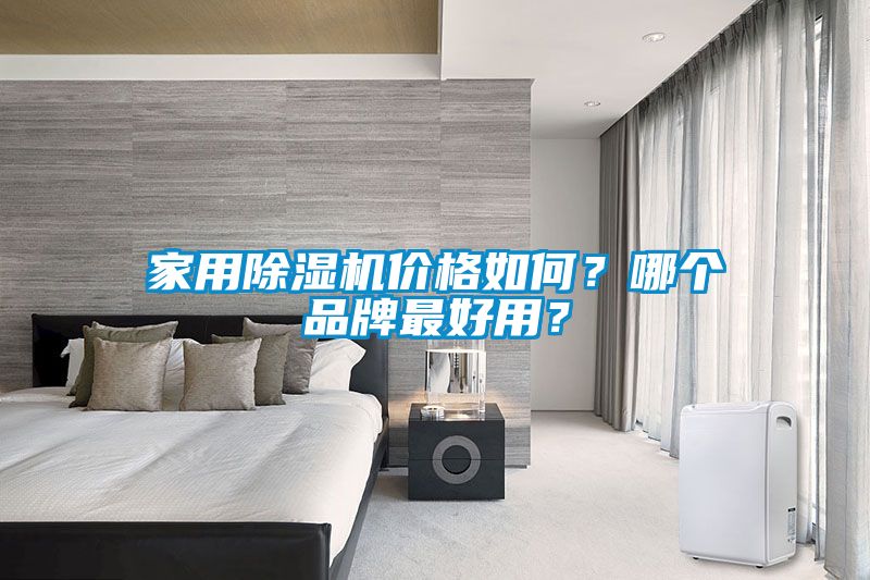家用除濕機價格如何？哪個品牌最好用？