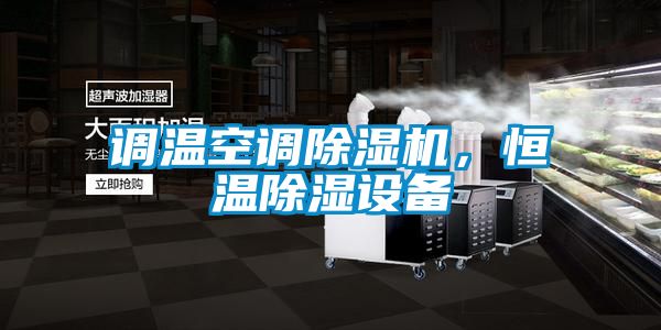 調(diào)溫空調(diào)除濕機(jī)，恒溫除濕設(shè)備