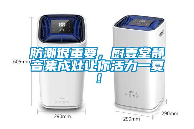 防潮很重要，廚壹堂靜音集成灶讓你活力一夏！