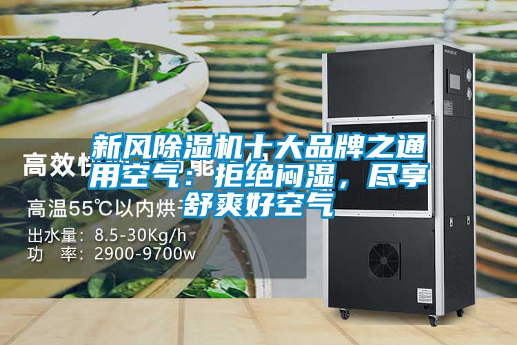 新風(fēng)除濕機(jī)十大品牌之通用空氣：拒絕悶濕，盡享舒爽好空氣