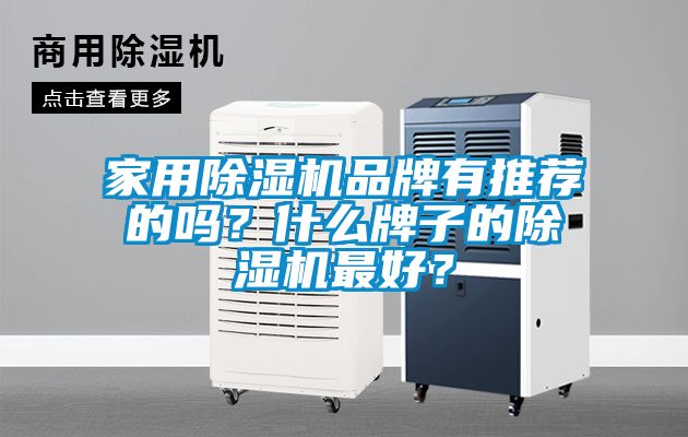 家用除濕機(jī)品牌有推薦的嗎？什么牌子的除濕機(jī)最好？